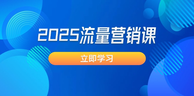 （14313期）2025流量营销课：直击业绩卡点, 拓客新策略, 提高转化率, 设计生意模式-九零网创